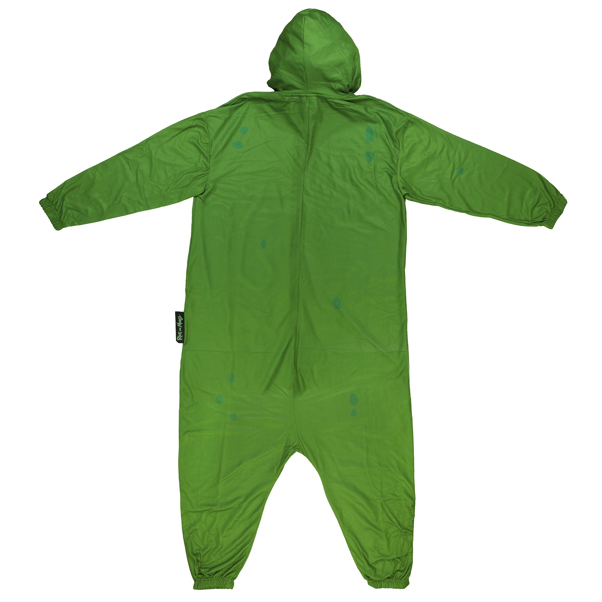 Rick and Morty Union Suit Men's Pickle Rick Kigurumi Full Zip Costume Pajama