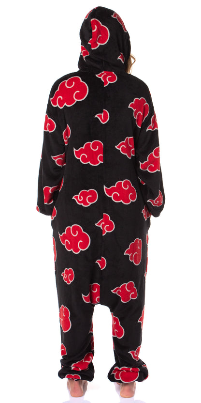 Naruto Shippuden Akatsuki Cloud Adult Kigurumi Costume Pajama Union Suit