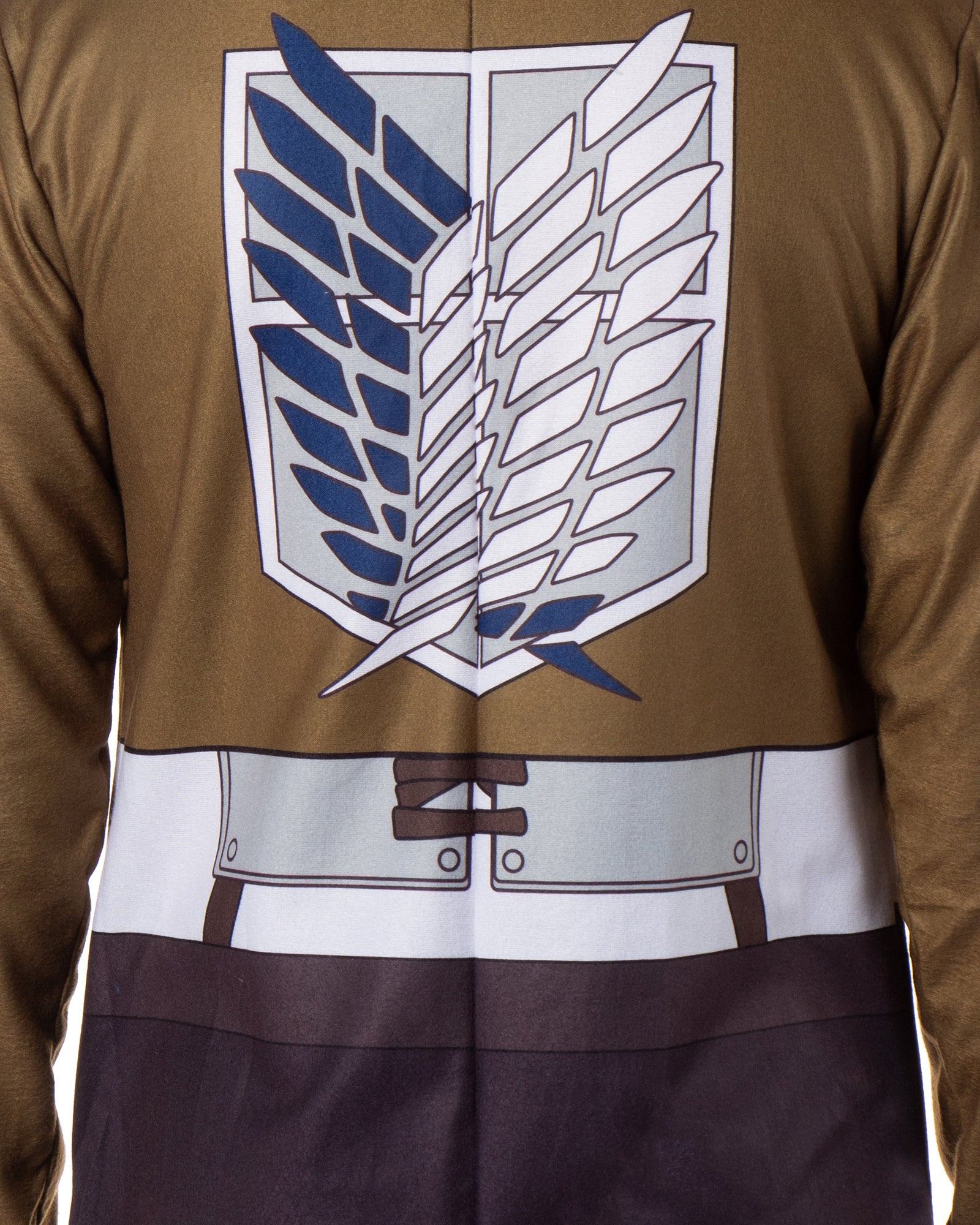 Attack on Titan Men's Eren Jaeger Scout Regiment Union Suit Costume