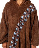 Star Wars Chewbacca Union Suit Hooded Adult One-Piece Costume Pajama