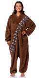 Star Wars Chewbacca Union Suit Hooded Adult One-Piece Costume Pajama