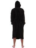 Star Wars Robe Adult Hooded Self-Tie Fleece Bathrobe