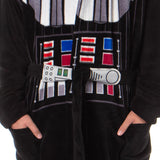 Star Wars Robe Adult Hooded Self-Tie Fleece Bathrobe