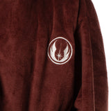 Star Wars Robe Adult Hooded Self-Tie Fleece Bathrobe