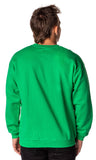 A Christmas Story Men's Leg Lamp Fragile Pullover Sweatshirt Green
