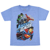 DC Comics Boys' Justice League Unified Superhero Action Scene T-Shirt
