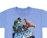 DC Comics Boys' Justice League Unified Superhero Action Scene T-Shirt