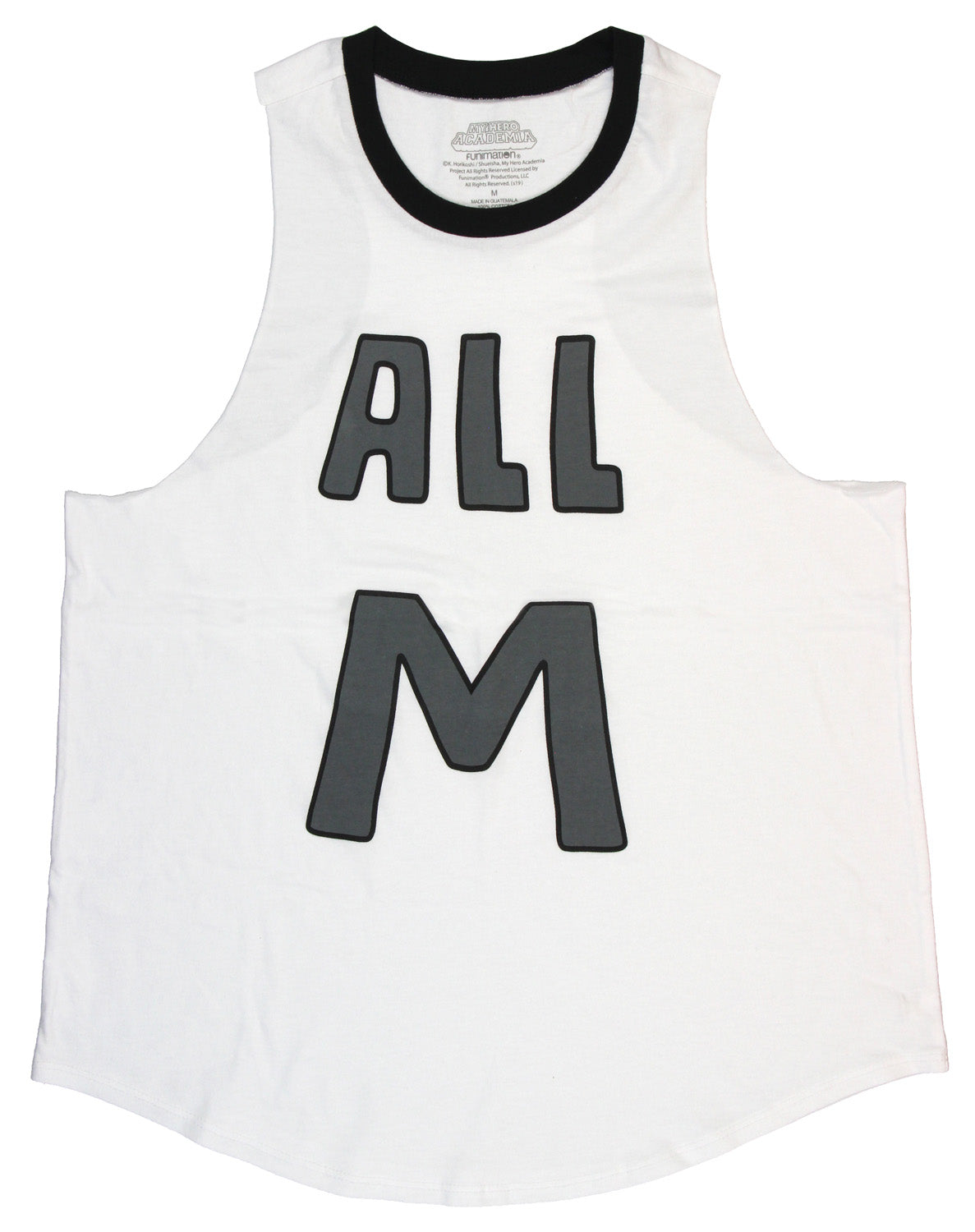 My Hero Academia Juniors' All Might Ringer Tank Top (Medium)