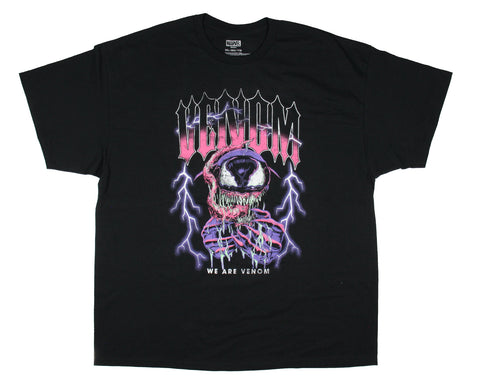 Marvel Men's Venom Anti-Hero Symbiot We Are Venom Razor Teeth Adult T-Shirt (3XL