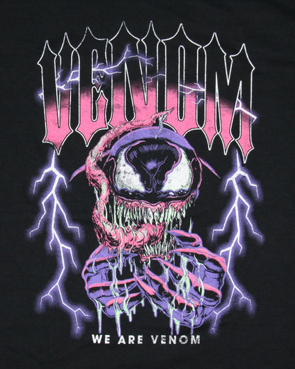 Marvel Men's Venom Anti-Hero Symbiot We Are Venom Razor Teeth Adult T-Shirt (M)