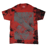 Attack On Titan Men's Anime Manga Tie Dye Adult Short Sleeve T-Shirt