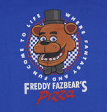 Five Nights At Freddy's Pizza Boys Youth T-shirt nice (X-Large)