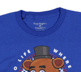 Five Nights At Freddy's Pizza Boys Youth T-shirt nice (X-Large)