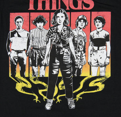 Stranger Things Men's Season 3 Character Boxes Adult Short-Sleeve T-Shirt
