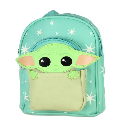 Star Wars The Mandalorian Baby Grogu The Child Micro Mini Backpack Shoulder Bag