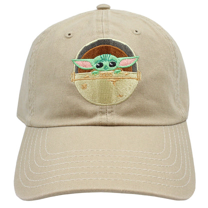Star Wars The Mandalorian The Child Adjustable OSFM Dad Hat Cap