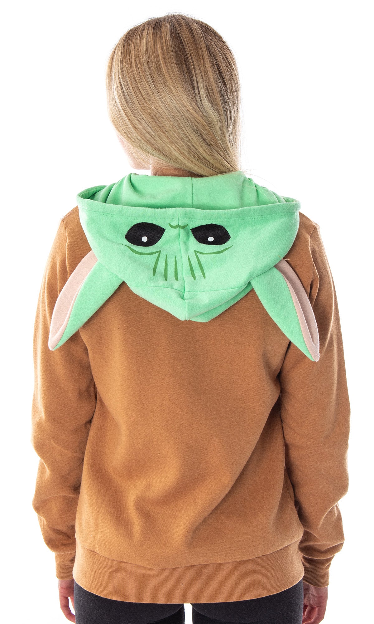 Star Wars Baby Yoda Juniors The Child Character Costume Zip Hoodie