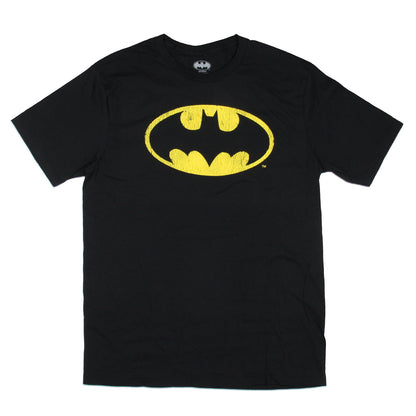 DC Comics Batman Shirt Men's Bat Symbol Short Sleeve Graphic Tee