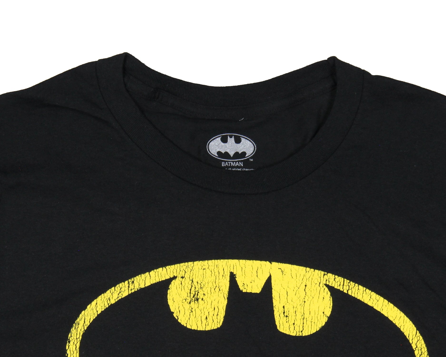 DC Comics Batman Shirt Men's Bat Symbol Short Sleeve Graphic Tee