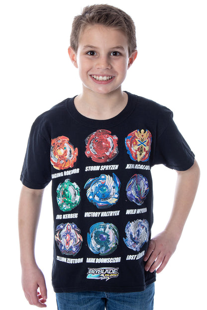 Beyblade Burst Boys' Spinner Tops T-Shirt