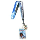 Bob Ross Lanyard Happy Accidents With Painting Charm And ID Holder