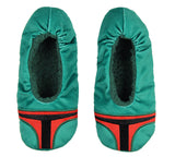 Star Wars Boba Fett Slippers Embroidered Helmet Slipper Socks No-Slip Sole
