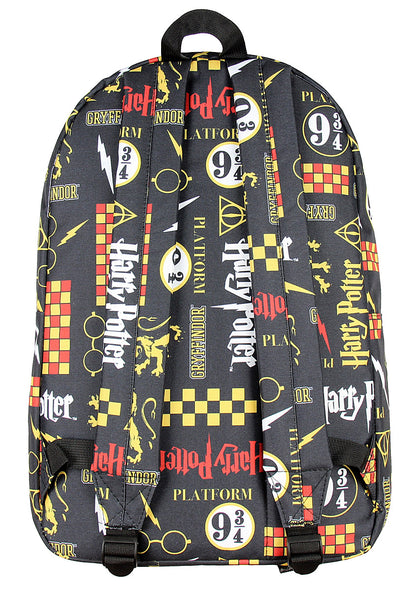 Wizarding World of Harry Potter Gryffindor Hogwarts School Laptop Backpack