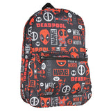 Marvel Deadpool Merc With A Mouth Verbiage All Over Print Laptop Backpack