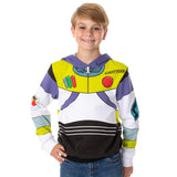 Disney Boy's Toy Story Buzz Lightyear Space Ranger Pullover Hoodie
