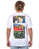 Cowboy Bebop Men's Spike and Faye Panels Graphic T-Shirt Adult