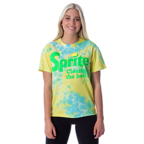 Sprite Clearly The Best Tie Dye Skimmer Womens' Girls T-Shirt