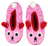 A Christmas Story Pink Bunny Slippers with No-Slip Sole For Women Men