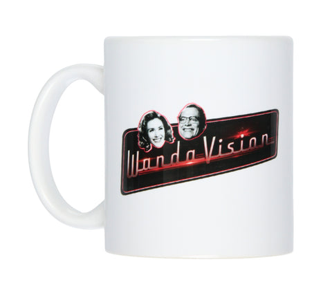 Marvel Studios Wanda Vision Logo Miniseries Coffee Mug 11 Oz. Disney+ Maximoff