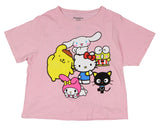 Hello Kitty and Friends Women's The Main Crew Cropped Oversized T-Shirt