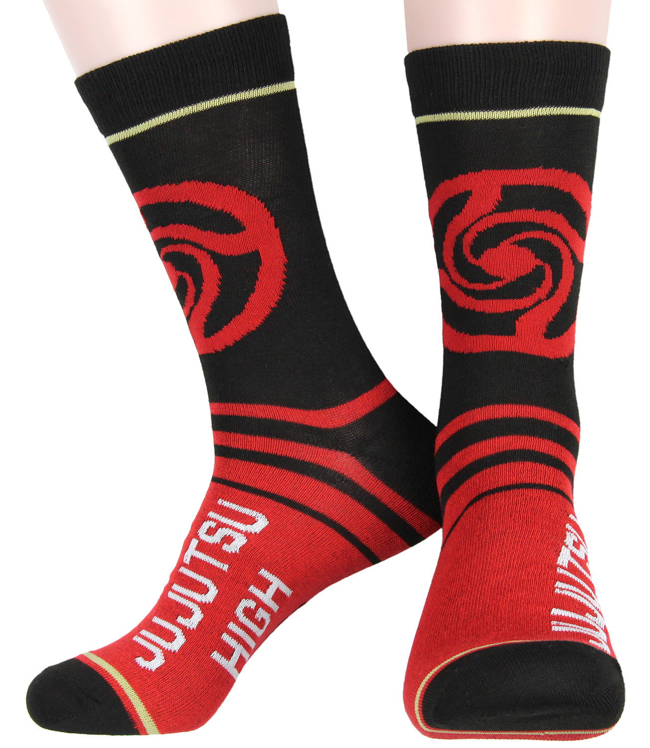 Jujutsu Kaisen Socks Jujutsu High Crest Logo 2 Pack Adult Crew Socks