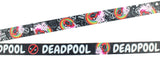 Marvel Deadpool Lanyard with Unicorn Rainbow Charm and Detachable ID Holder