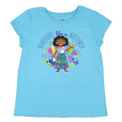 Disney Encanto Girl's Mirabel Beautiful Like A Butterfly T-Shirt