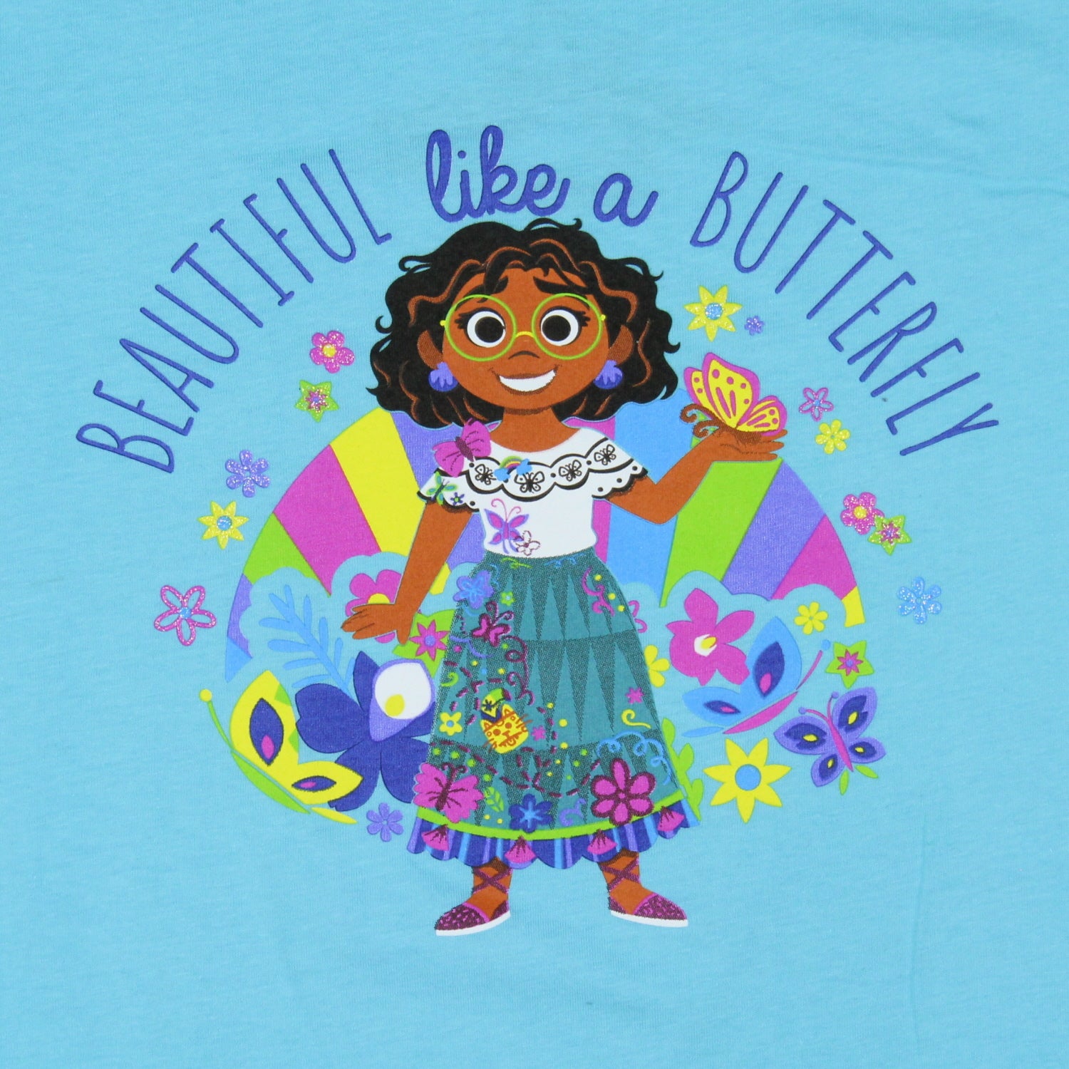 Disney Encanto Girl's Mirabel Beautiful Like A Butterfly T-Shirt