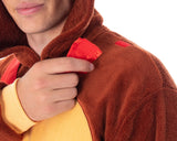 Donkey Kong Adult Microfleece Costume Kigurumi Union Suit Pajama Outfit