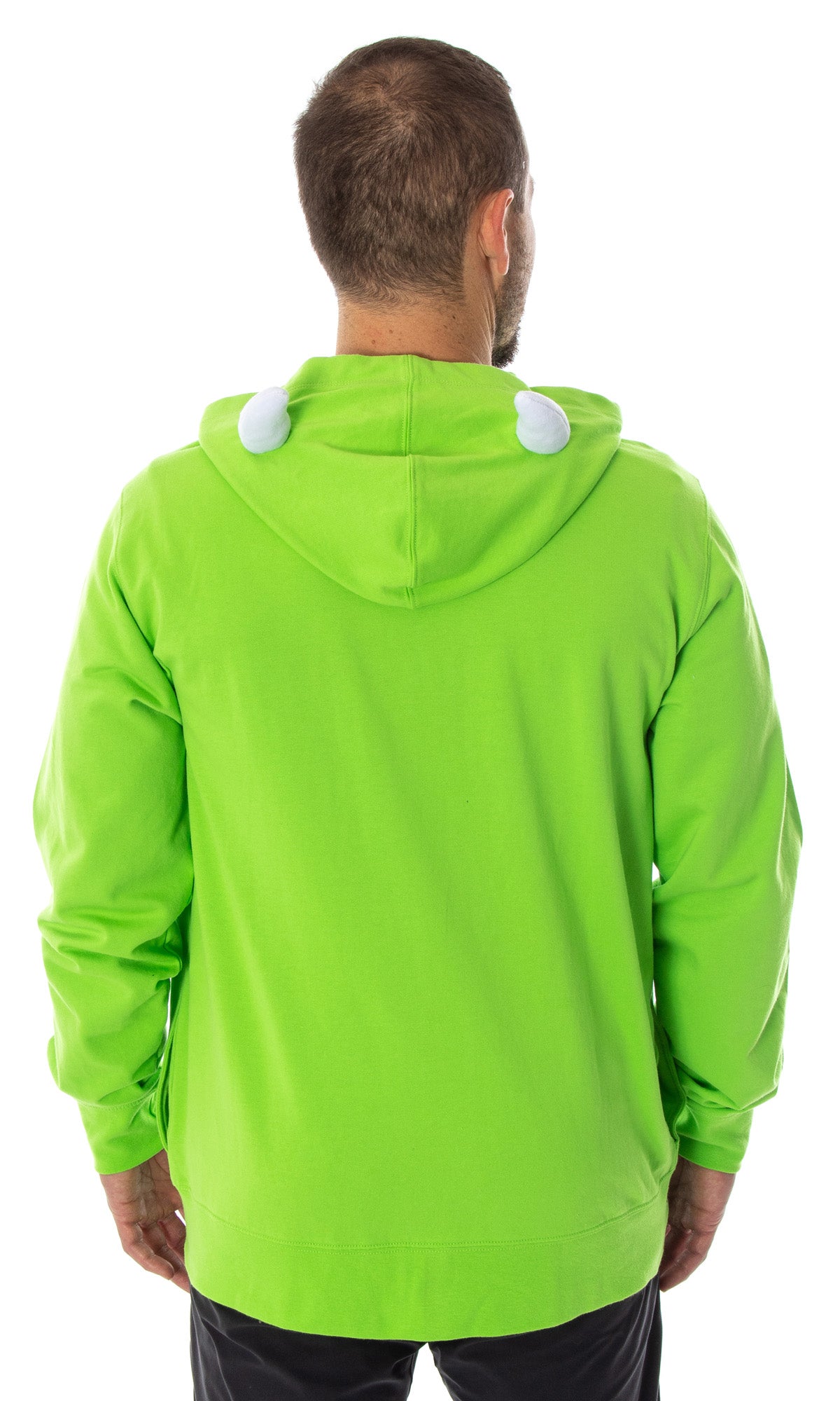 Disney Monsters Inc Mike Wazowski Adult Costume Full-Zip 3D Hoodie