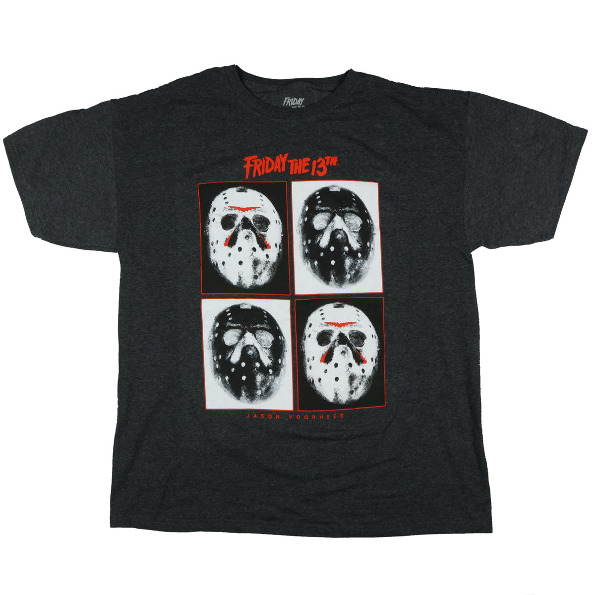 Friday The 13th T-Shirt Men's Jason Voorhees X-Ray Mask Graphic Tee