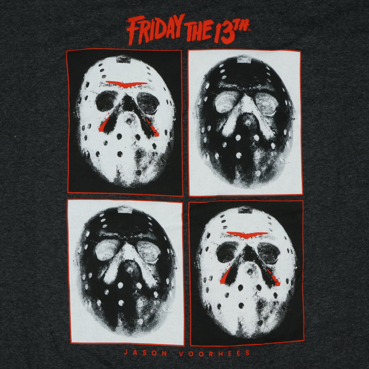 Friday The 13th T-Shirt Men's Jason Voorhees X-Ray Mask Graphic Tee