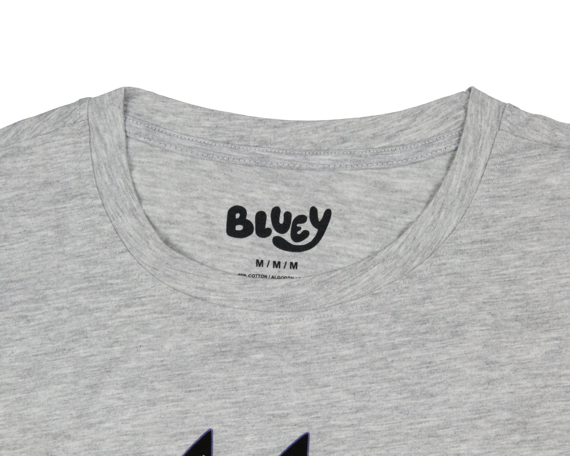 Bluey Women's Family Photo Character Design Short Sleeve T-Shirt