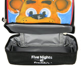 Five Nights at Freddy's Dual Compartment Soft Insulated Lunch Box Tote