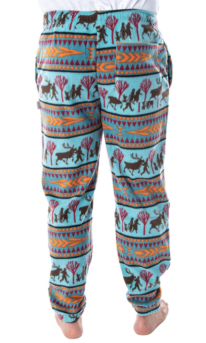 Disney Frozen II Autumnal Fair Isle Fleece Joggers For Men and Women