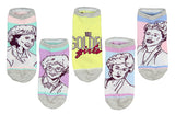 The Golden Girls 5 Pair Character Ankle Socks