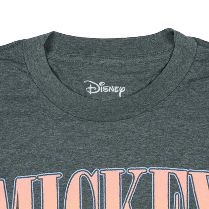 Disney Mickey Mouse T-Shirt Men's Outstretched Hand Glow-Out Tee