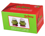 Dr. Seuss GRINCH Naughty or Nice Salt And Pepper Shaker Set