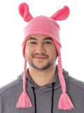 A Christmas Story Adult Deranged Easter Bunny Costume Laplander Beanie Cap Hat