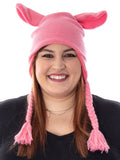 A Christmas Story Adult Deranged Easter Bunny Costume Laplander Beanie Cap Hat